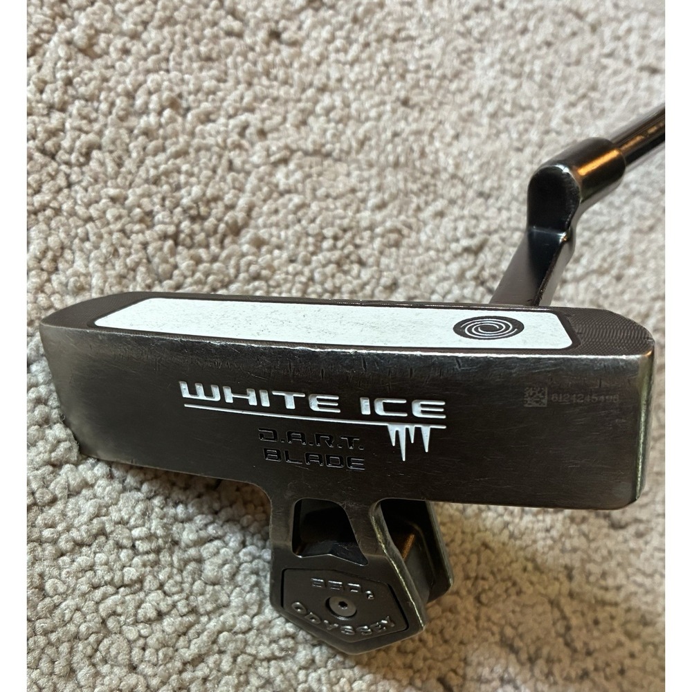 ODYSSEY WHITE ICE D.A.R.T BLADE PUTTER RH 35" Super StrokeSlim 3.0 Grip